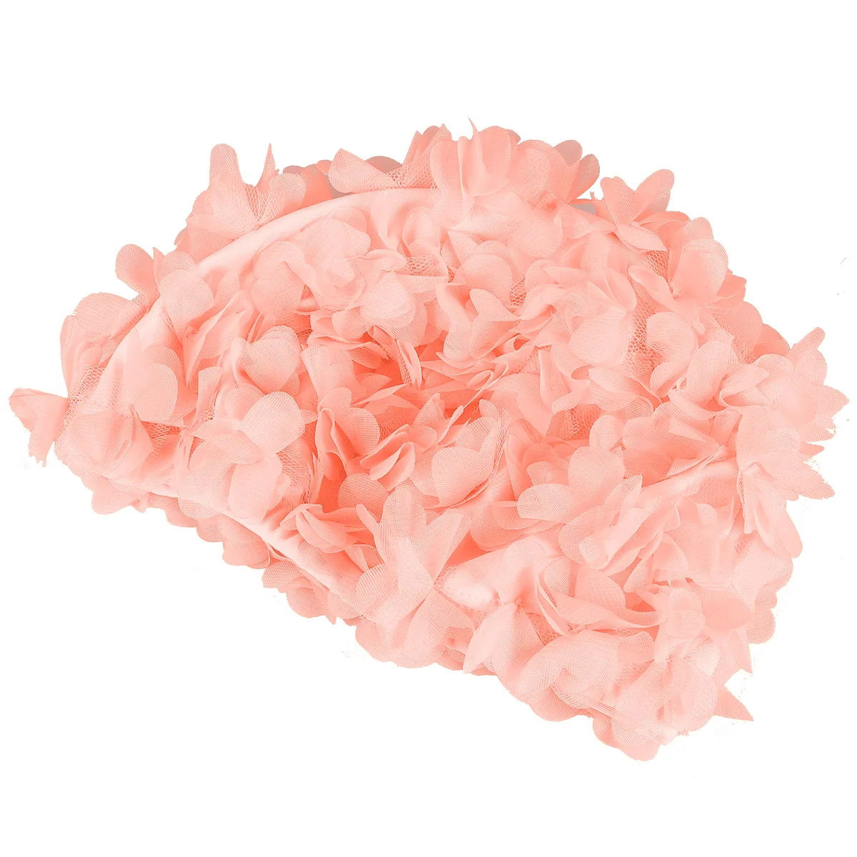 

Girl Accessories Flower Swimming Cap Caps for Women Yellow Hair Hat Pink Waterproof Child