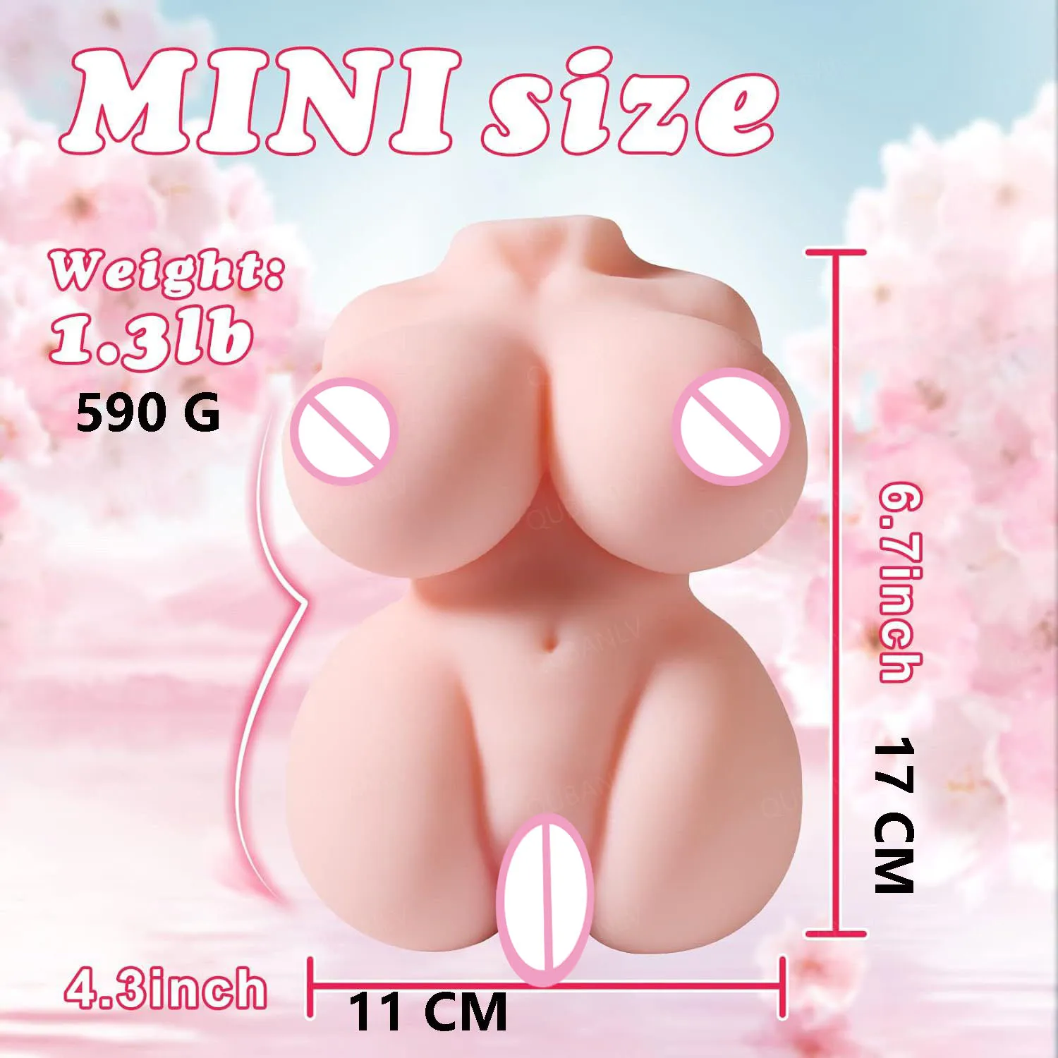 Realistic Female Torso Adult Love Doll product image
