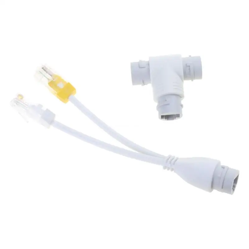 Hệ thống mạng Bộ chia POE Bộ chuyển đổi RJ45 để truyền mạng trong phạm vi 100m Dropship