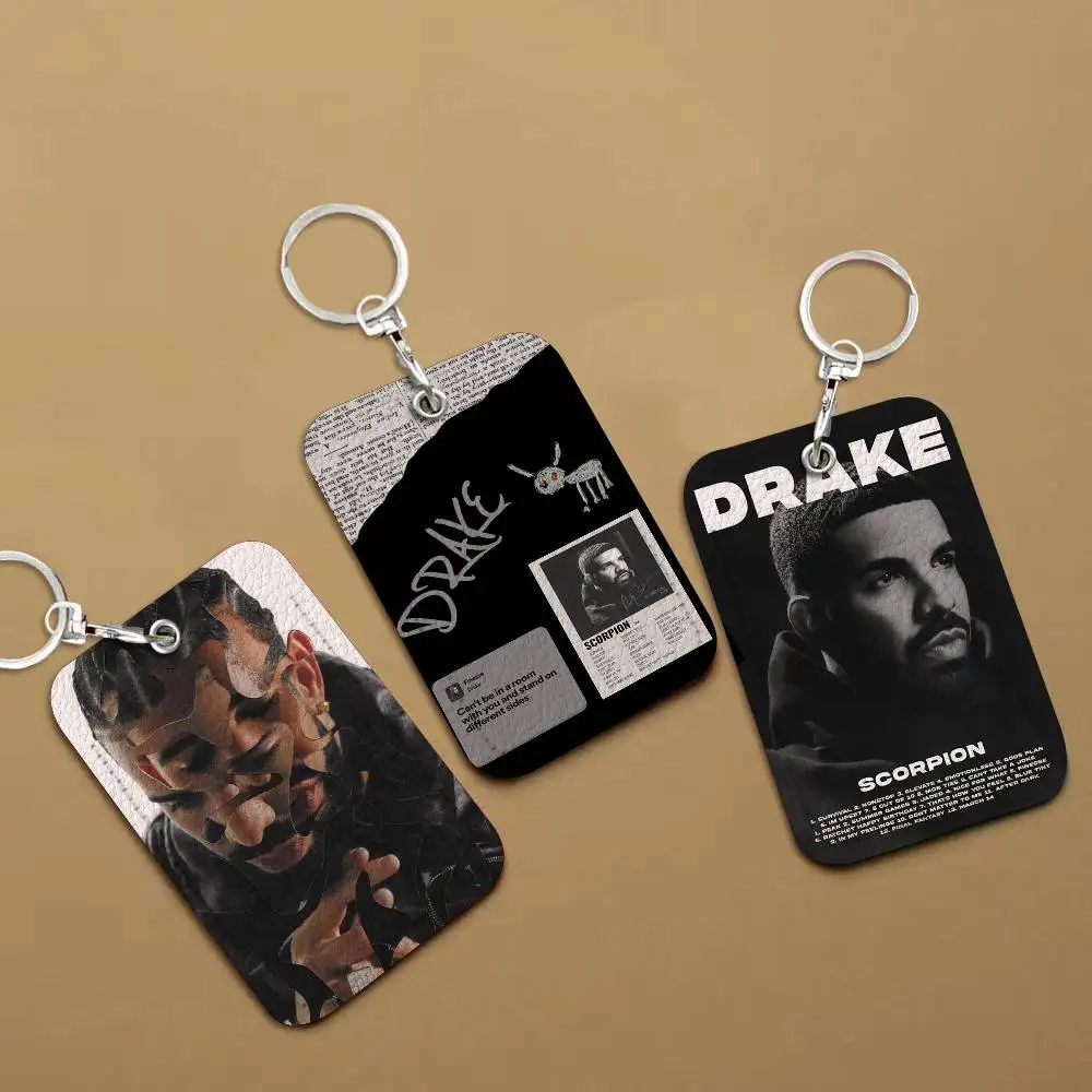 

Кожаный кошелек для карт Singer D-Drake в стиле хип-хоп, тонкий, с защитой для документов, для офиса и школы