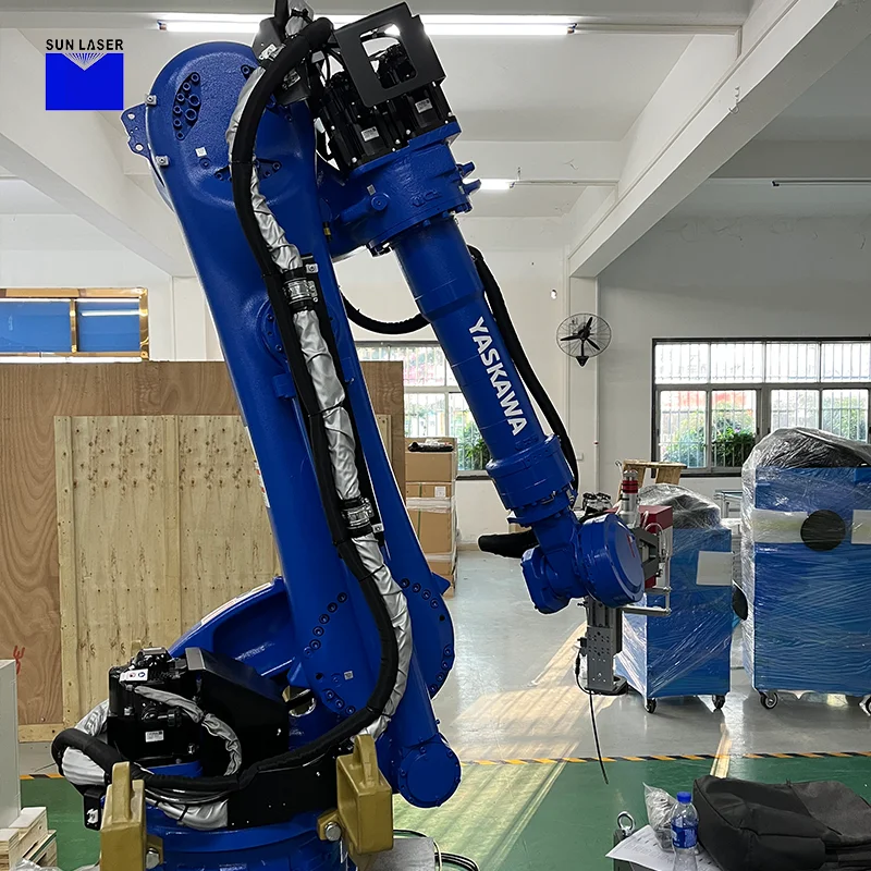 Six-Axis Robot Arm Lithium Laser Welding Hine Platform Automated Battery Module Production Equipment 6000W