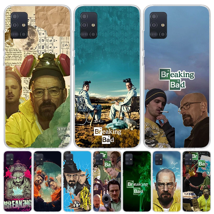 Breaking Bad TV Phone Case For Samsung Galaxy A51 A41 A31 A21S A11 A01 A71 A50 A40 A30S A20E A10S A70 A6 A7 A8 A9 Coque