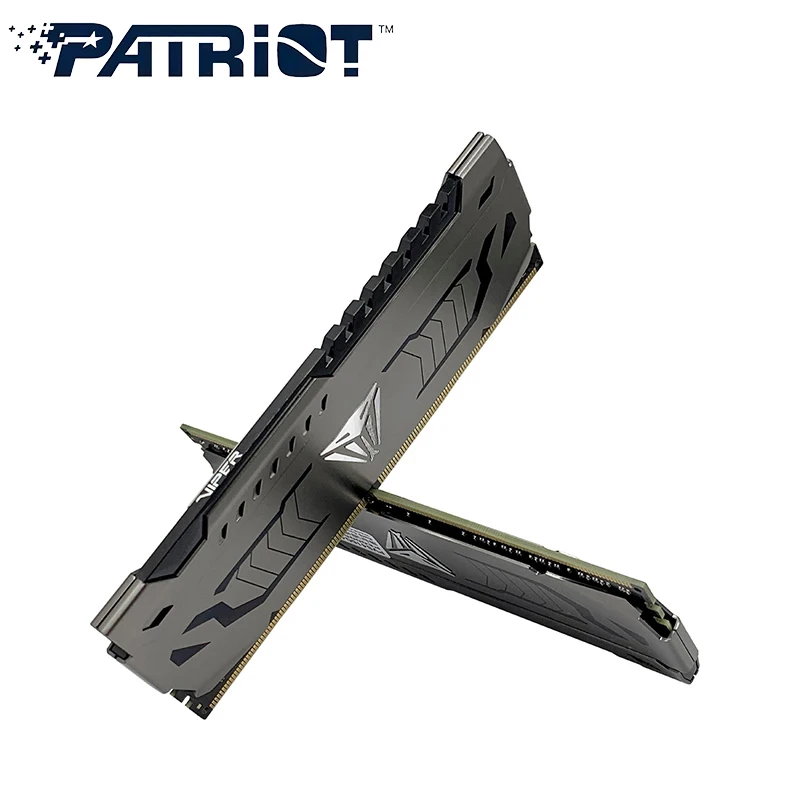 Go! Patriot Viper Steel 3600MHz DDR4 3200MHZ DRAM Desktop Gaming Memory 8GB 16GB 32GB Original Compatible with AMD AND INTEL