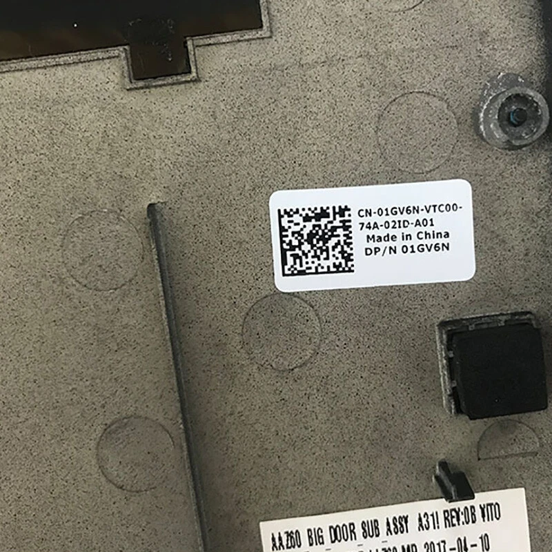 f  For Dell Latitude E7470 D Shell Battery Cover Shell Plate Case 01GV6N 1GV6N - view 3