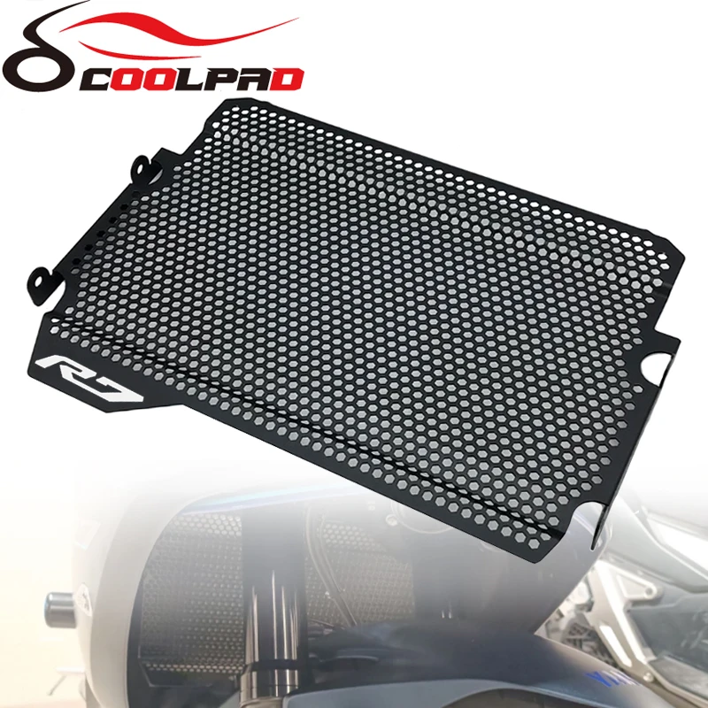 Pelindung tameng Radiator mobil, untuk Yamaha YZF R7 YZFR7 YZF-R7 2021-2024 Aksesori mesin, pelindung grill Radiator