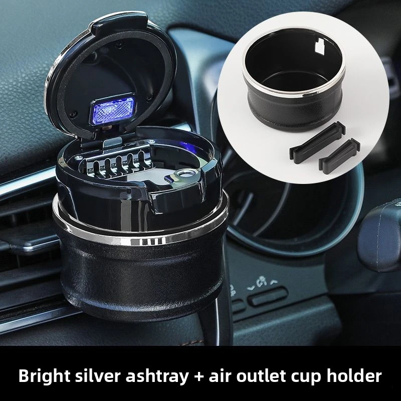 Cup Holders FOR Volkswagen's Car Ashtray: Creative And Personalized, With A Glow-in-car Universal Ceramic Inner Liner And Multip view 3