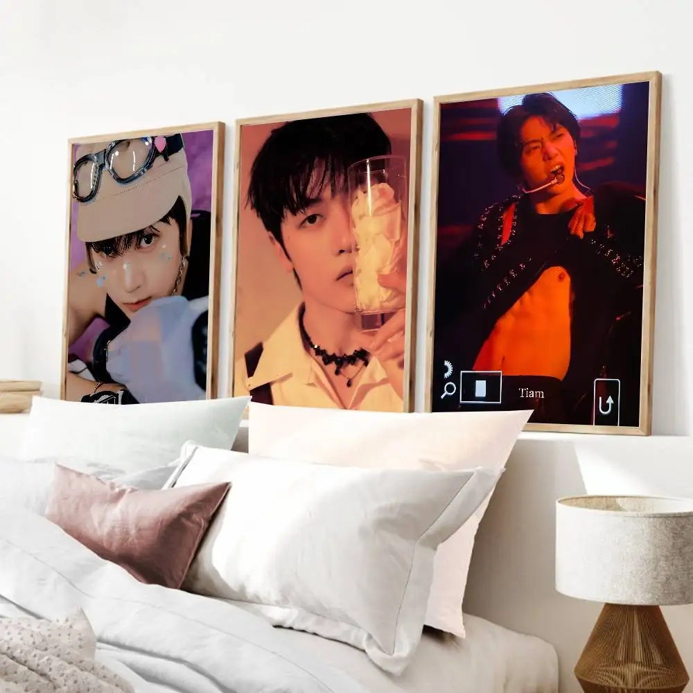kpop Seok Matthew  Poster Self-adhesive Art Waterproof Paper Sticker Coffee House Bar Room Wall Decor