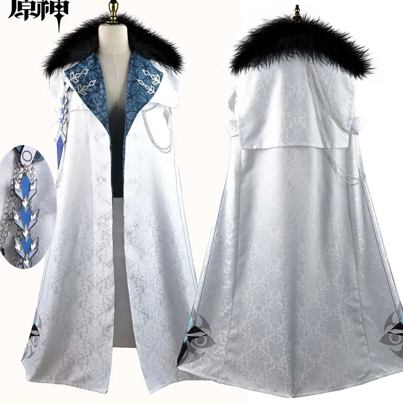 

❤2026❤ Fatui Harbinger Cosplay Costume Arlecchino Cloak Columbina Cloak SR Anime Halloween Fatui Harbinger Outfits Columbina Co❤