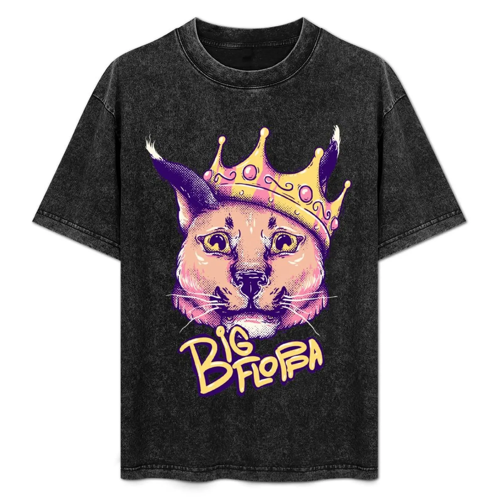 

Da Big Floppa - New Rapper with King Crown | Floppa Cube Flop Flop Happy Floppa Friday Drip | Fun | Original Art Pet Mat T-Shirt