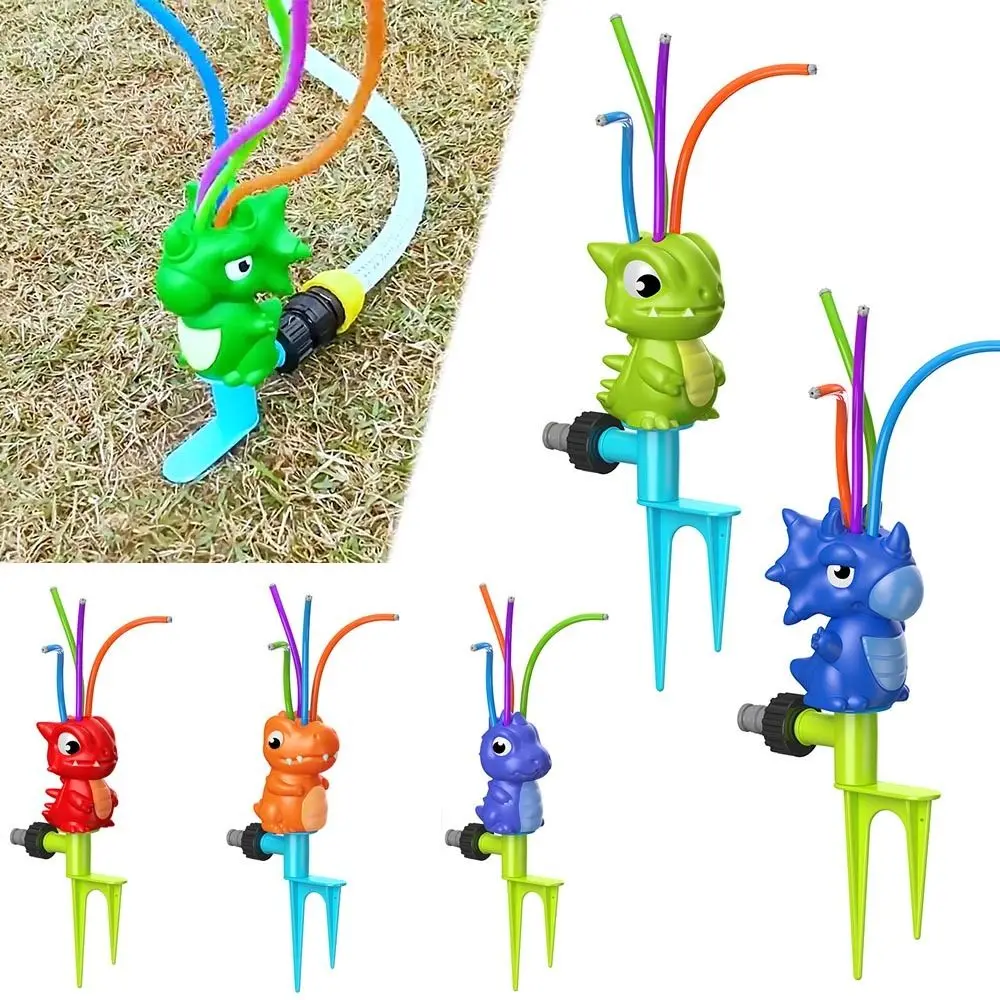 

Funny Dinosaur Sprinkler Durable Sprinkler ABS Garden Water Toys Baby Bath Toy Backyard