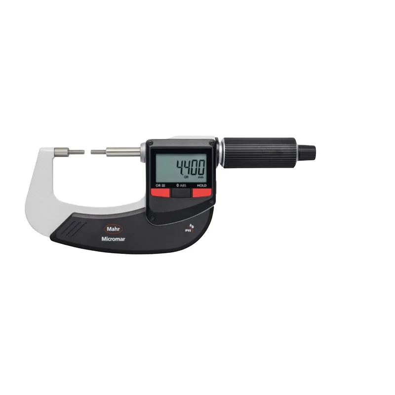 

Mahr Micromar 40EWRi-B/Micromar 40 EWR-B 3mm Small Diameter Spindle And Anvil Digital Spline Micrometer