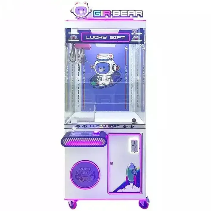 Custom Mini Super Claw Crane Machine Arcade Multiple Colour Candy Game Claw Machine Doll Park Teddy Bear Claw Machine