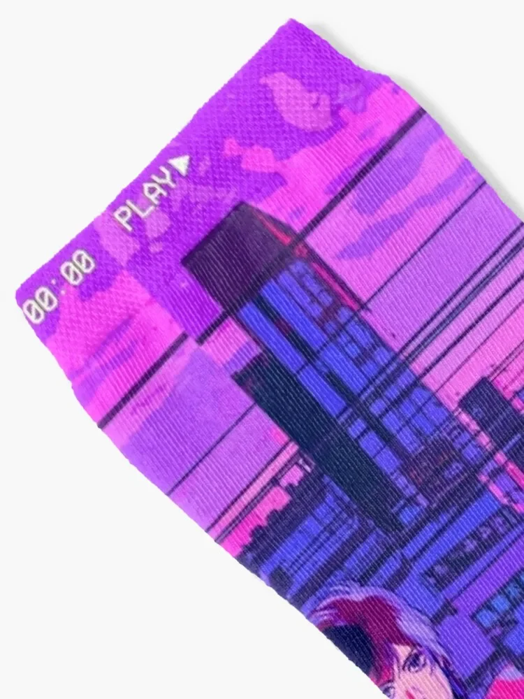 City Hunter-calcetines de compresión para hombre y mujer, medias de golf con diseño de los personajes de Tokio, camisa de manga corta y pantalón