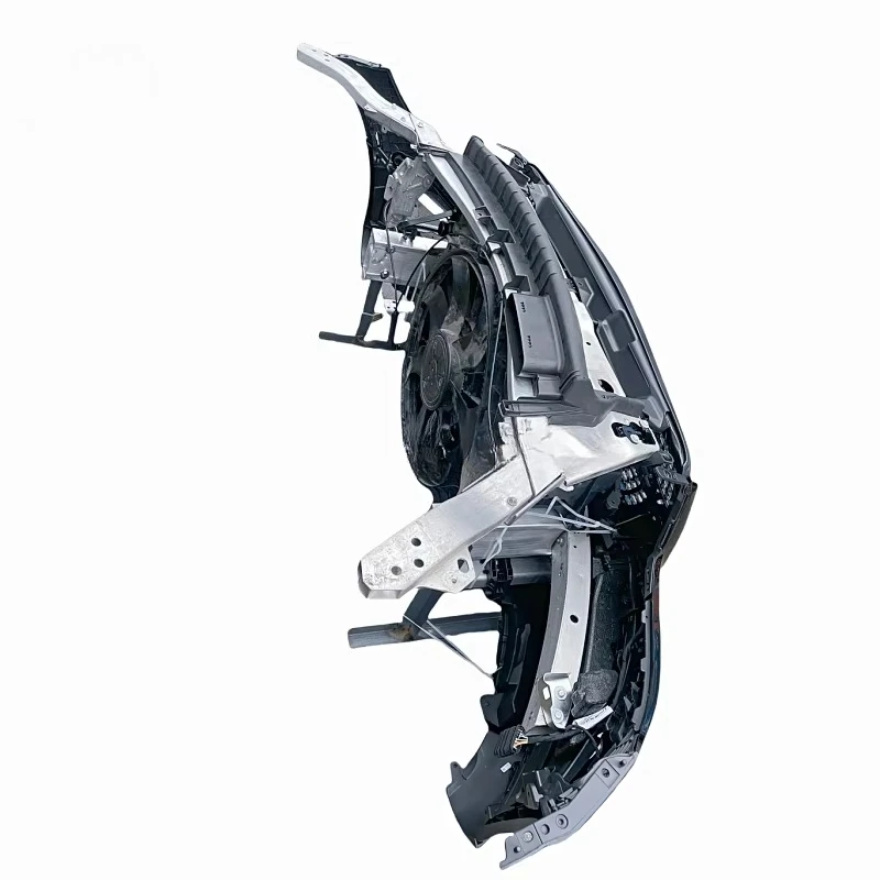 SXLL لـ GLC260 253 مجموعة المصد الأمامي الشبكة الأمامية مجموعة مروحة تبريد خزان المياه الإلكترونية لسيارتك