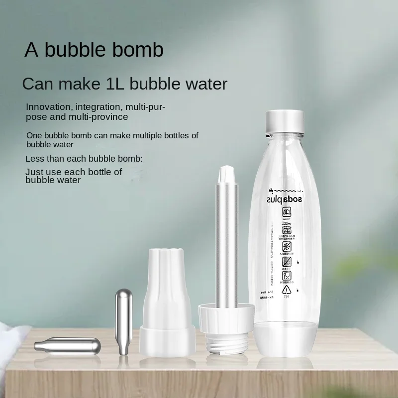 Bubble Machine Soda Water Machine Milk Tea Shop Sparkling Water Maker Household Portable Carbonated Drinks