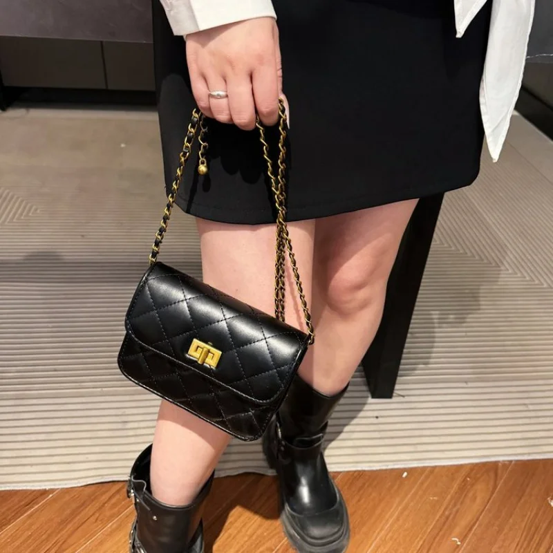 

Elegant Ladies Messenger Bag Premium Leather Crossbody Shoulder Handbag Women's Luxury Designer Tote Purse Top Brand