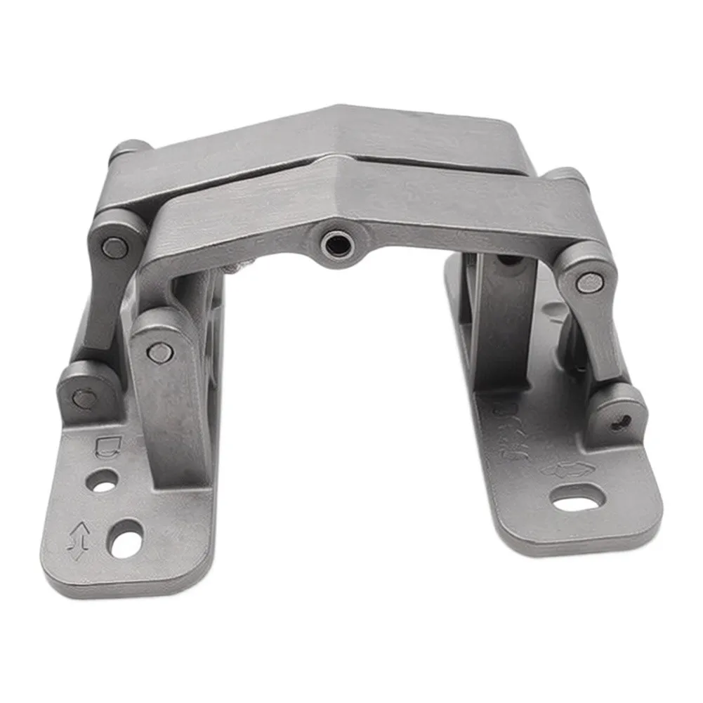 Premium Stainless Steel Concealed Hinge 12.8 cm x 6.9 cm for Cabinet Door and Partition Systems with Adjustable Motion Control