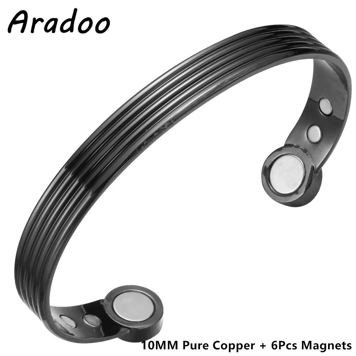 ARADOO Kupfer Magnetarmband Baum des Lebens 8