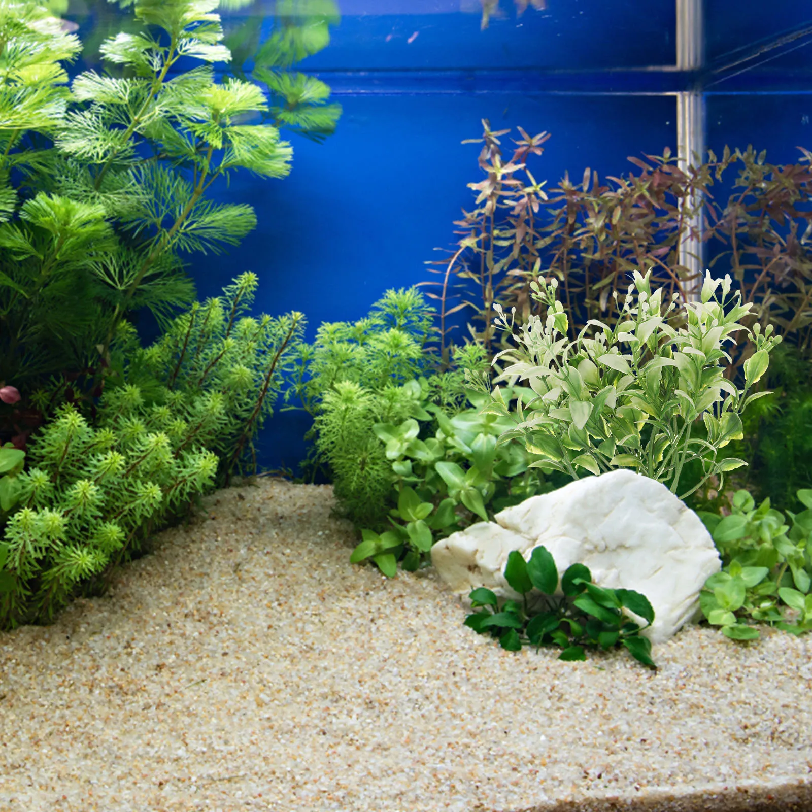 

30Pcs Aquarium Artificial Plant Fake Water Grass Simulation Decorative Fish Tank Accessory Aquatic Plant Decor