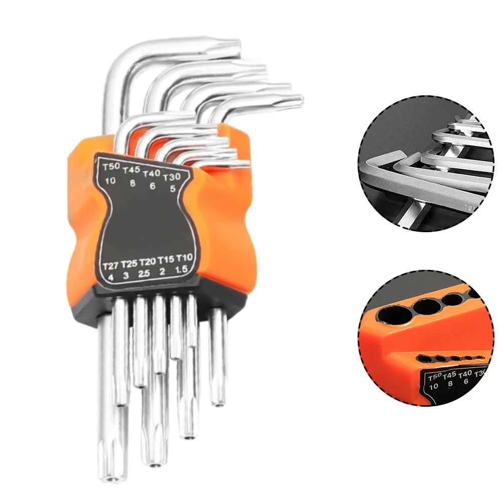 DIY Repair Professional Maintenance Star Wrench Set Star Wrench Kit Set Short Arm Design Strengthened Leverage