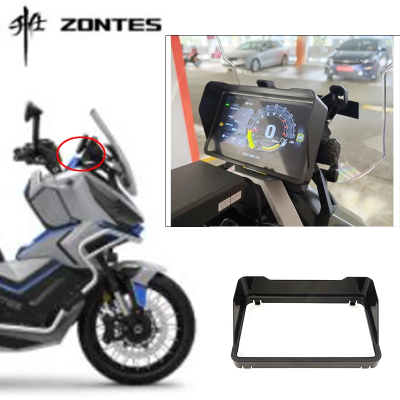Motorcycle Instrument Cover Sunshade ZT368G Display Sun Visor Modification Accessories FOR SHENSHI ZONTES 368G ZT 368 G 2024