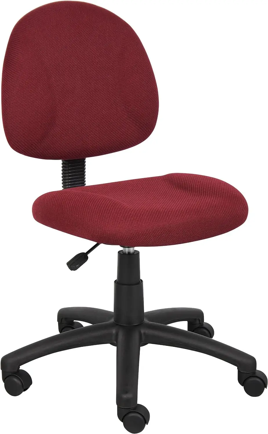 

Perfect Posture Delux Fabric Task Chair without Arms in Burgundy