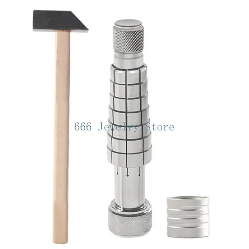 

F2TD Wedding Rings Extension Rings Silver Black Mini Tool Easy Operation Durable