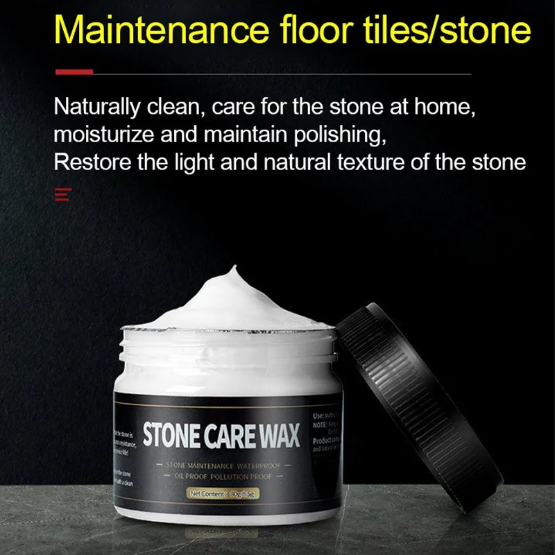 Stone Marble Polishing Wax Stone Maintenance Polishing Floor Wax Paste Wax Coating Agent Tile Wax Stone Care Wax  Floor