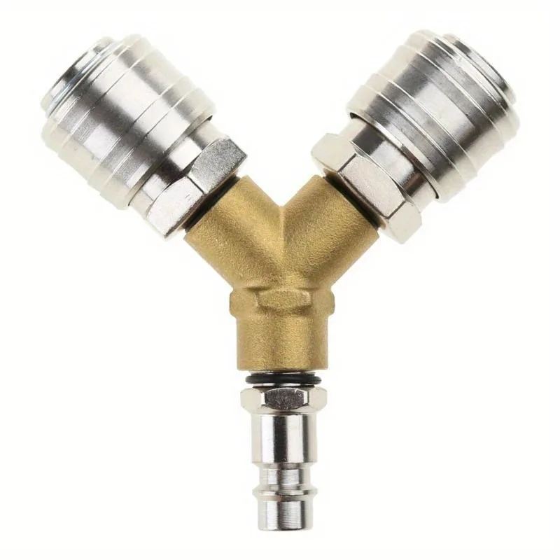 Reliable Alloy Compressed Air Distributor Perfect for Pneumatic Tools Durable