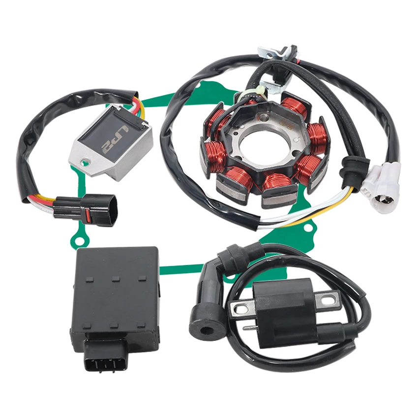 CDI Igniter Ignition Coil Regulator For Yamaha Breeze 125 YFA-1 2002-2004 OEM:3FA-85540-20 4KJ-82310-10 5TH-81960-01 3FA-81410-0