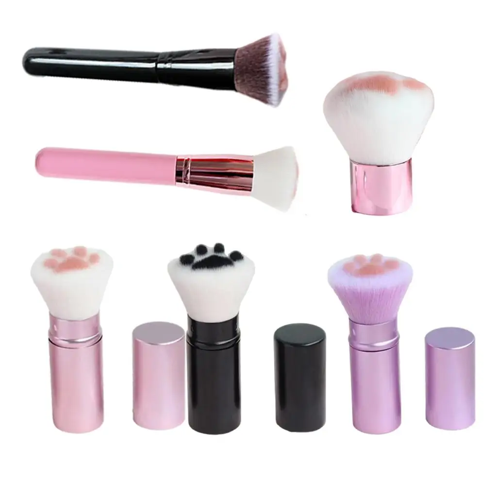 Cat Paw Makeup Brush Cosmetic Brush Concealer Brush Makeup Tools Portable Foundation Brush Cosmetic Brush Face Powder Blush