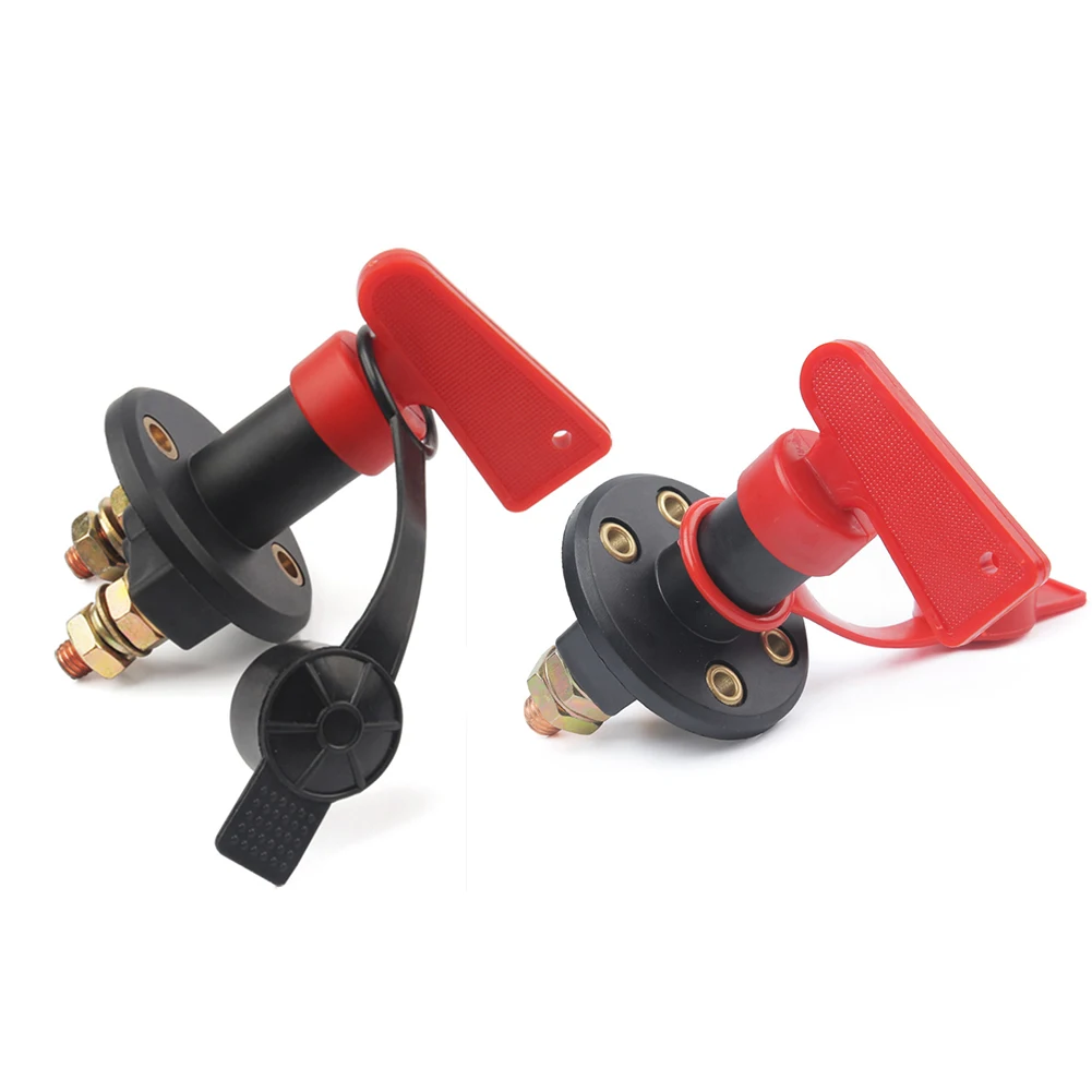 

Universal Battery Isolator 12V Battery Power Disconnect Switch Rotary Power Kill Cut-off for Auto Truck Boat for Vehicle Car Van