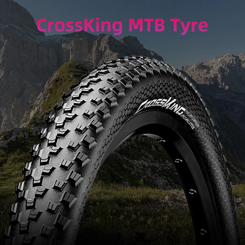 Continental Cross King 27.5 29 2.2 2.3 MTB Steel Wire Tire180TPI Mountain Bicycle ShieldWall System Non-Folding Tyre