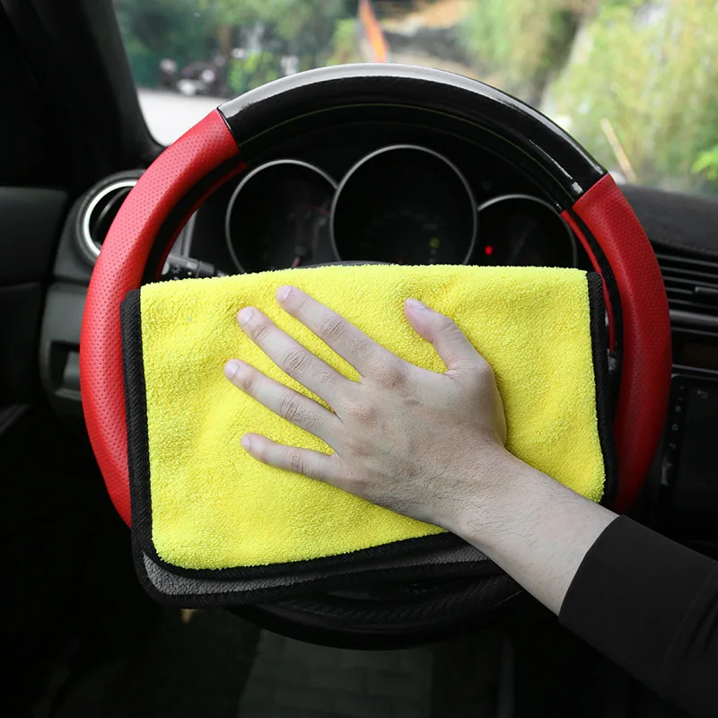 

Thick Car Wash Towels, Absorbent and Non Shedding Car Interior Cloths Suitable for Haval for Car Cleaning Towel Wash