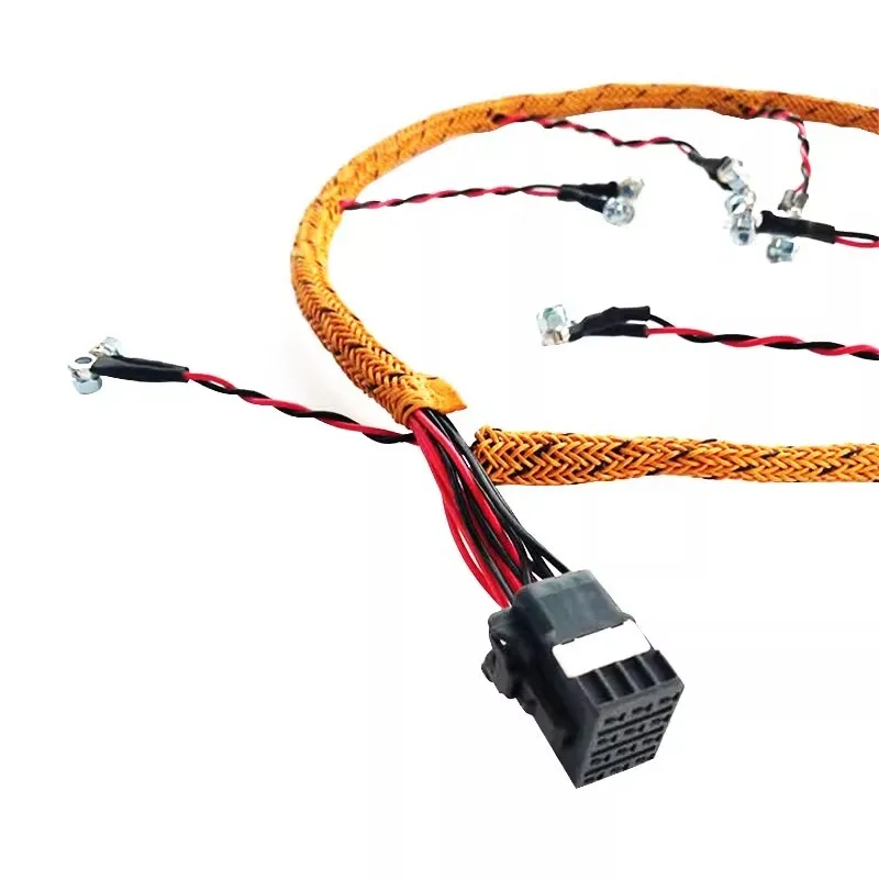 C6.4 C4.2 Injector Wire Harness 305-4893 3054893 305-4891 3054891 for CAT E320D 323D Excavator Injector Wiring Harness Parts