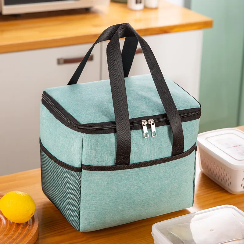 Lunch Bag Waterproof Portable Utility Cationic Large Thermal Insulation Thickened Large-capacity Bags Picnic Lunch Box