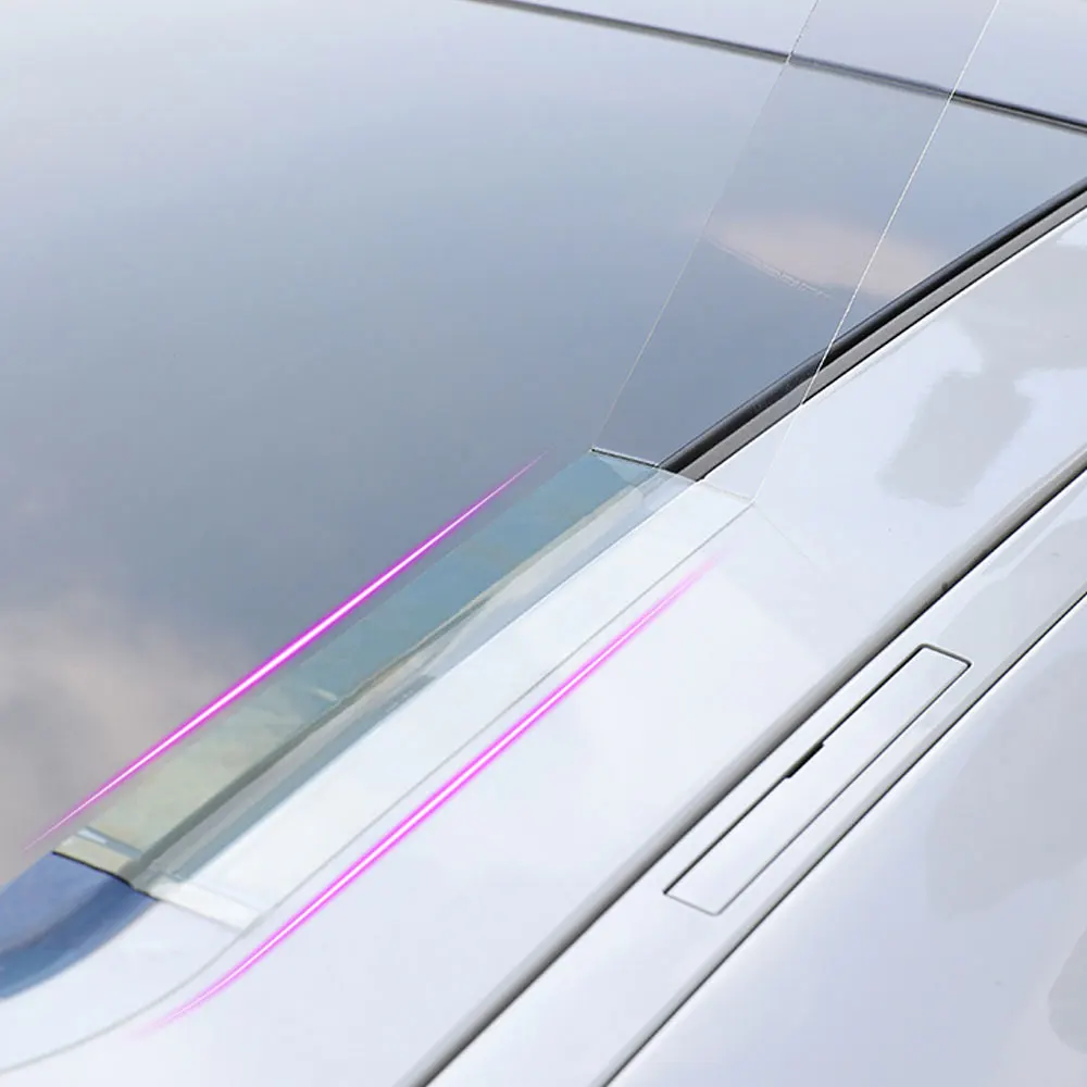 Car Exterior Accessories 1Roll Car Sunroof Edge Seal Strips Noise Insulation High Temperature Resistant Sealing Strip Stickers