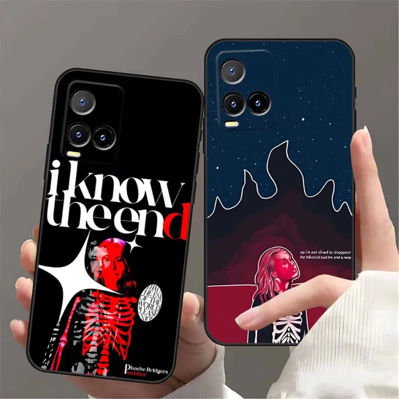 Punisher Phoebe Bridgers Phone Case For VIVO Y31 IQOO 9 U5 U5x V21e V23 Y31s Y76 X60 X70 X80 Y33s Y21 Y73 Y15s T1 Pro Plus Cover