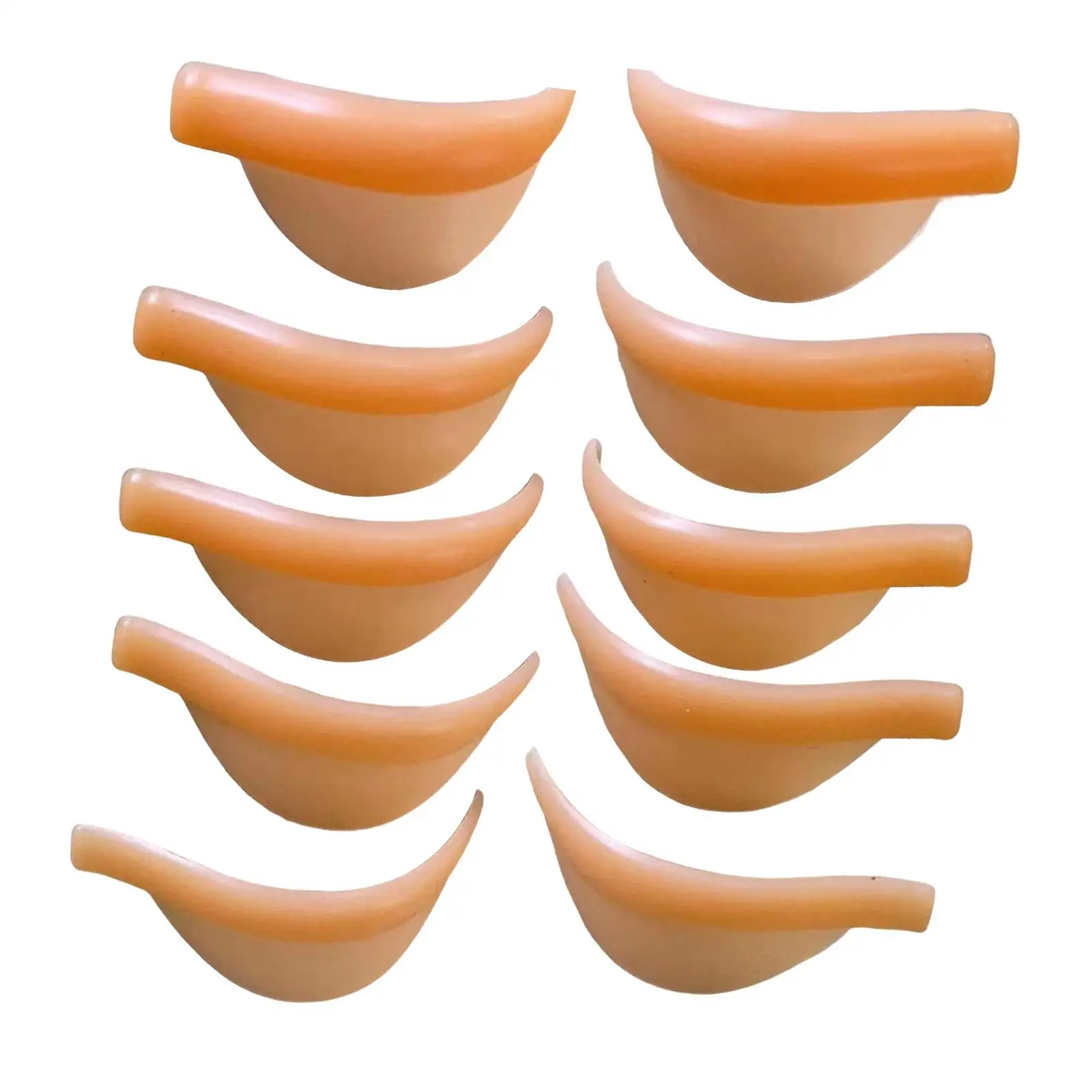 Accessori per Laminazione Ciglia, Cuscinetti in Silicone Riutilizzabili, Kit per Permanente Ciglia per Salone di Bellezza e Casa