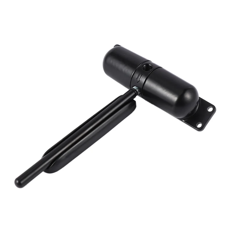 

AB30-3 Set 20-70Kgs Black Adjustable Surface Mounted Spring Door Closer Automatic Door Closer Fire Rated Indo