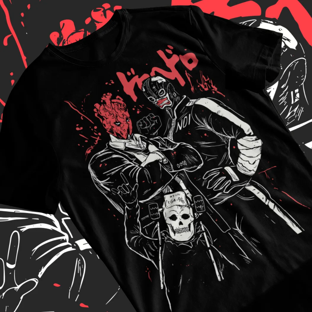 Dorohedoro Ebisu Nikaido Kaiman Anime Manga Unisex T-Shirt Soft Tee All Sizes