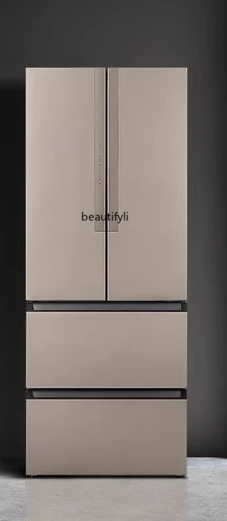 

Refrigerator Household French four-door, independent double-cycle energy-saving refrigerator