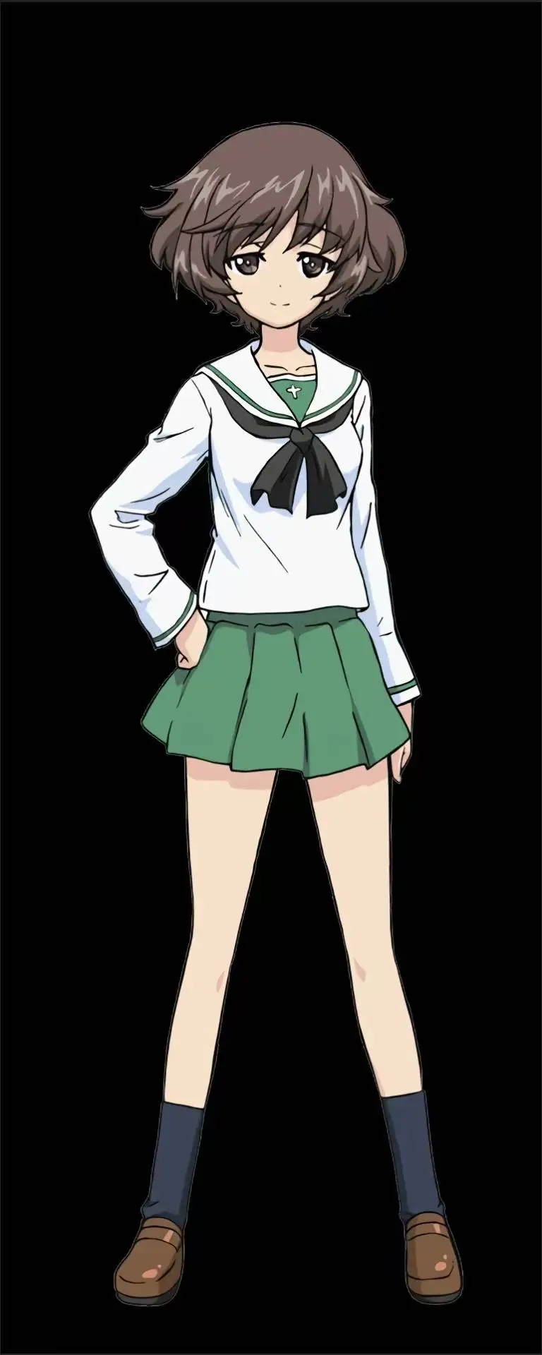 

косплей аниме GIRLS und PANZER Cos Isuzu косплей костюм анимация полный комплект