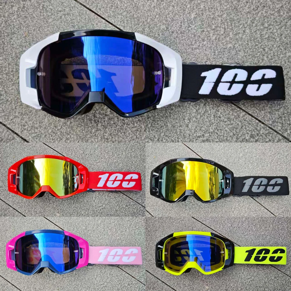 

100 Ski Goggles Winter Gifts Men Women Windproof DustProof SandProof High Definition Lens Breathable Outdoor Skiing Goggles