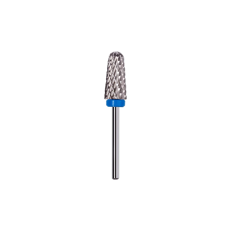 New 5 In 1 Multifunctional Conical Tungsten Steel Nail Drill Bits Remove Uv Gel Manicure Tool Accessory For Salon & Home