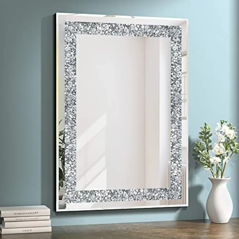 Crystal Decorative Mirror-23.6