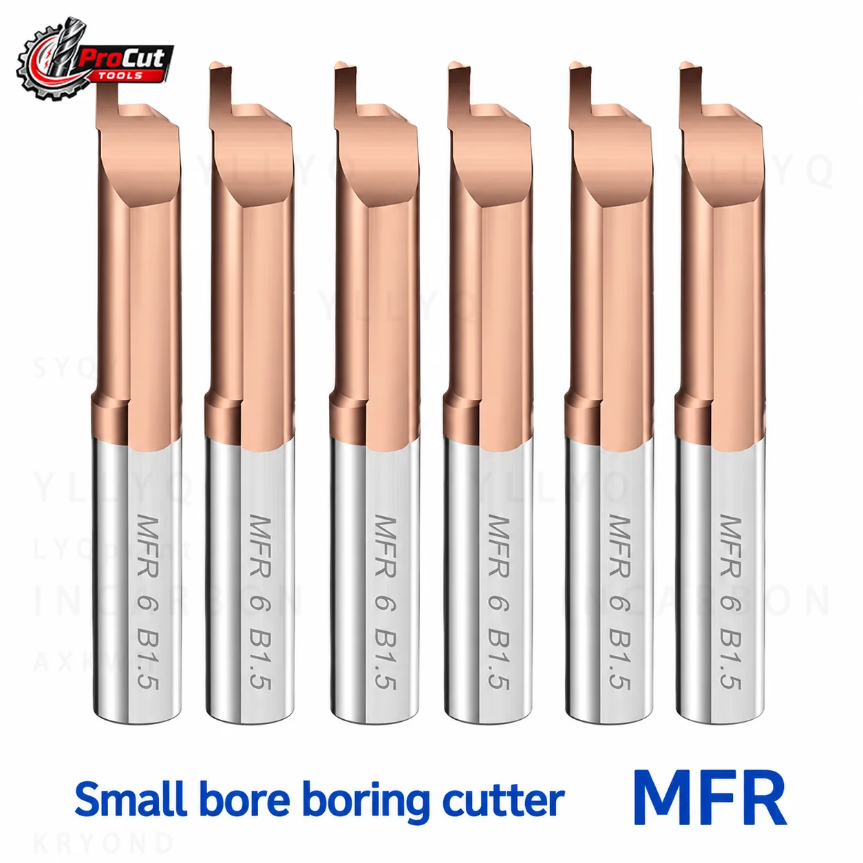 MFR Super Mini Internal Grooving Boring Bar Small Bore Carbide Turning Tool For CNC Lathe Groove Cutter Full Range