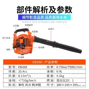 8 en çok satan yaprak üfleyici sırt çantası-benzin - №2