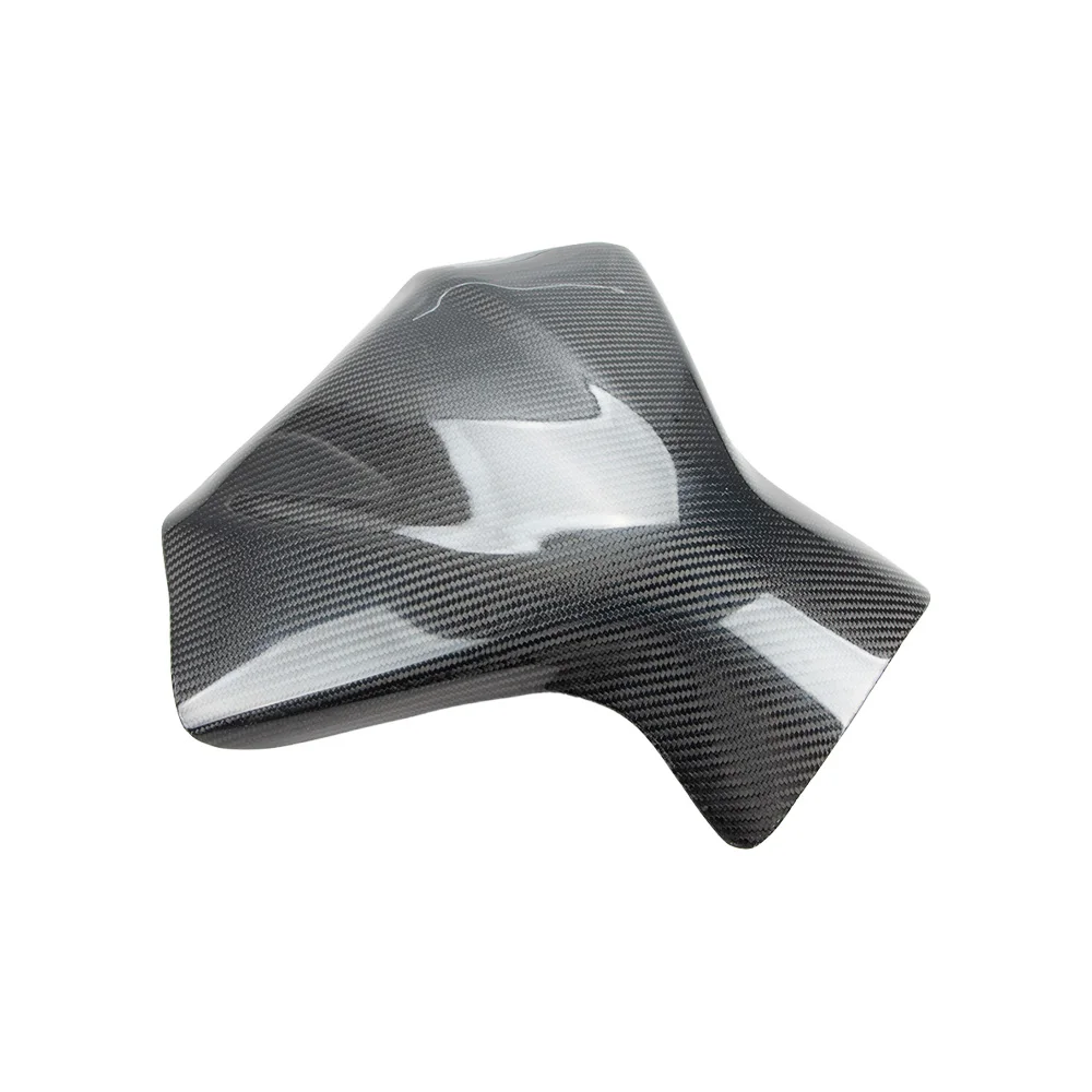 صالح لكاواساكي Z1000 2007 2008 2009 2008 07 08 09 دراجة نارية غطاء خزان الوقود الغاز حامي ألياف الكربون الحقيقية #3