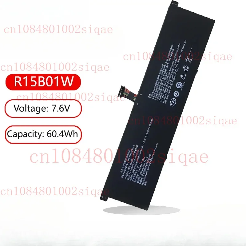 

Новый аккумулятор для ноутбука R15B01W для Xiaomi Pro 15,6 дюйма 3, 8130U 8250U TM1701 171501-AQ,AF,FD,AL,181501-AD/AB ICP4/72/84+ICP3/70/140